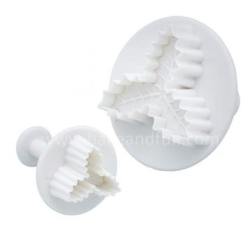 Plunger Cutter - Holly Leaves - 2pcs - Home Collection