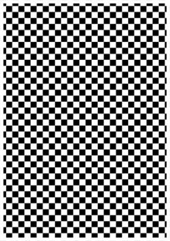 Frosty Sheet Checkered flag Pattern - Bake&FUN