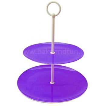 Cupcake Stand - Purple - Home Collection