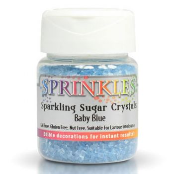 Cristales de Azúcar para Decorar - Azul - 50g - Rainbow Dust