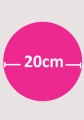 Papel Azúcar - Circulo 20cm de diámetro - Bake&FUN